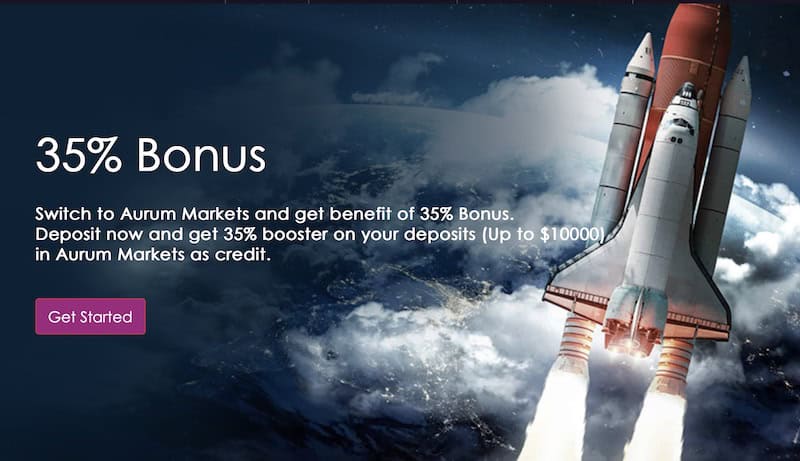 Aurum Markets - 35% Deposit Bonus